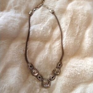 Brighton Swarovski Silver Necklace 💝